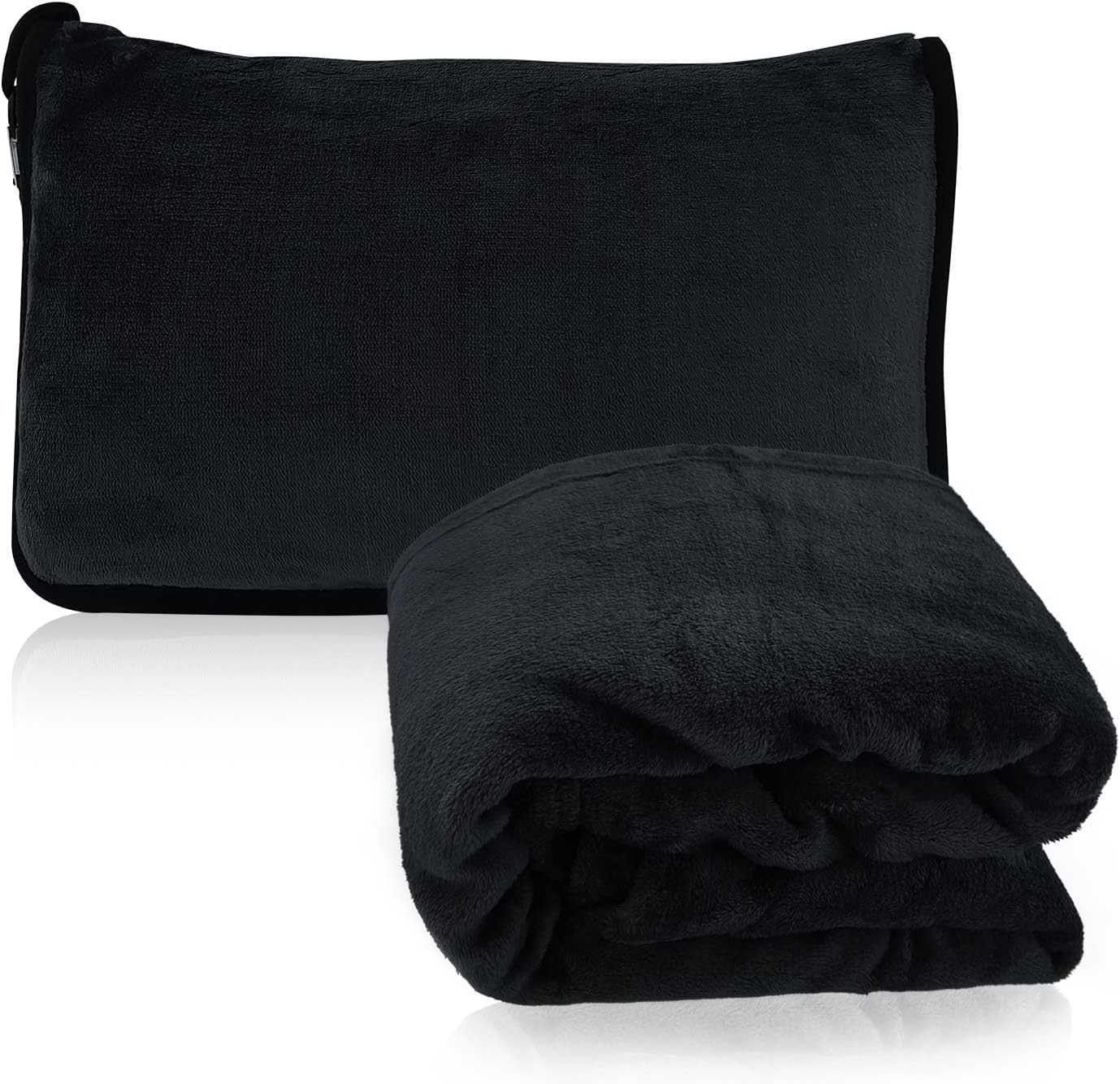 DAWNTREES Travel Blanket and Pillow Travel Essentials Gifts on