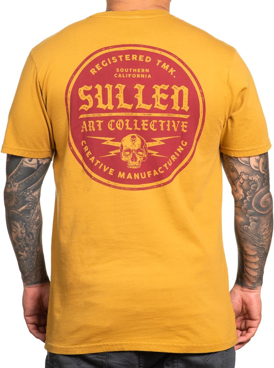 Sullen Men's Manufactory Tattoo Lifestyle Artist Series Graphic Release Premium Short Sleeve Tee