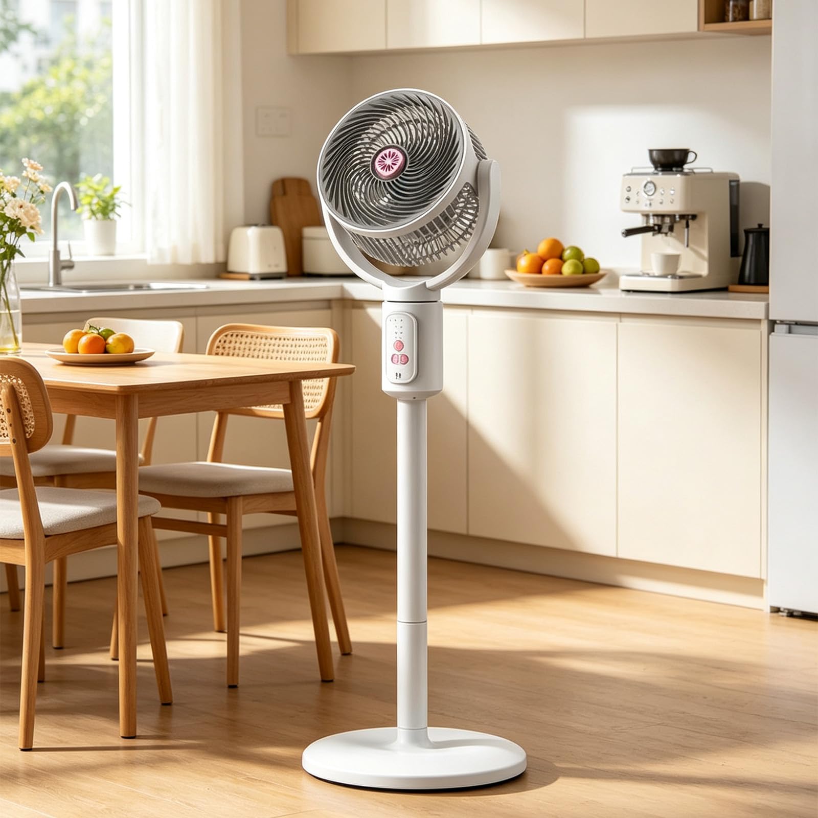 28,8-calowy wentylator wieżowy, wentylator stojący z pilotem, 30dB Cichy cyrkulator powietrza do salonu biurowego w sypialni