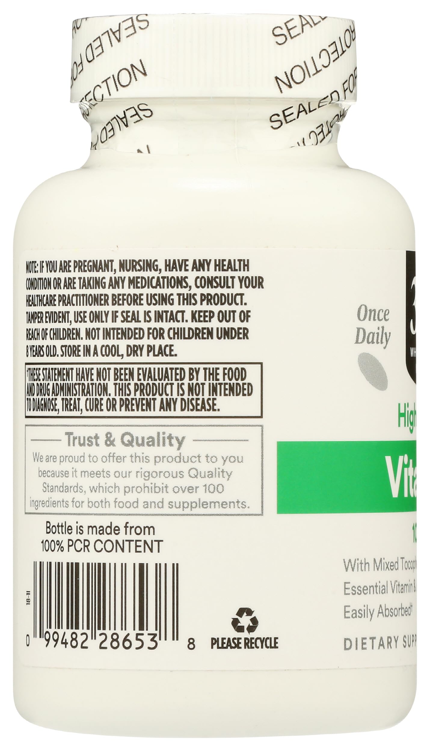 365 by Whole Foods Market, Vitamin E 1000 IU, 60 Count — Amazon image 5
