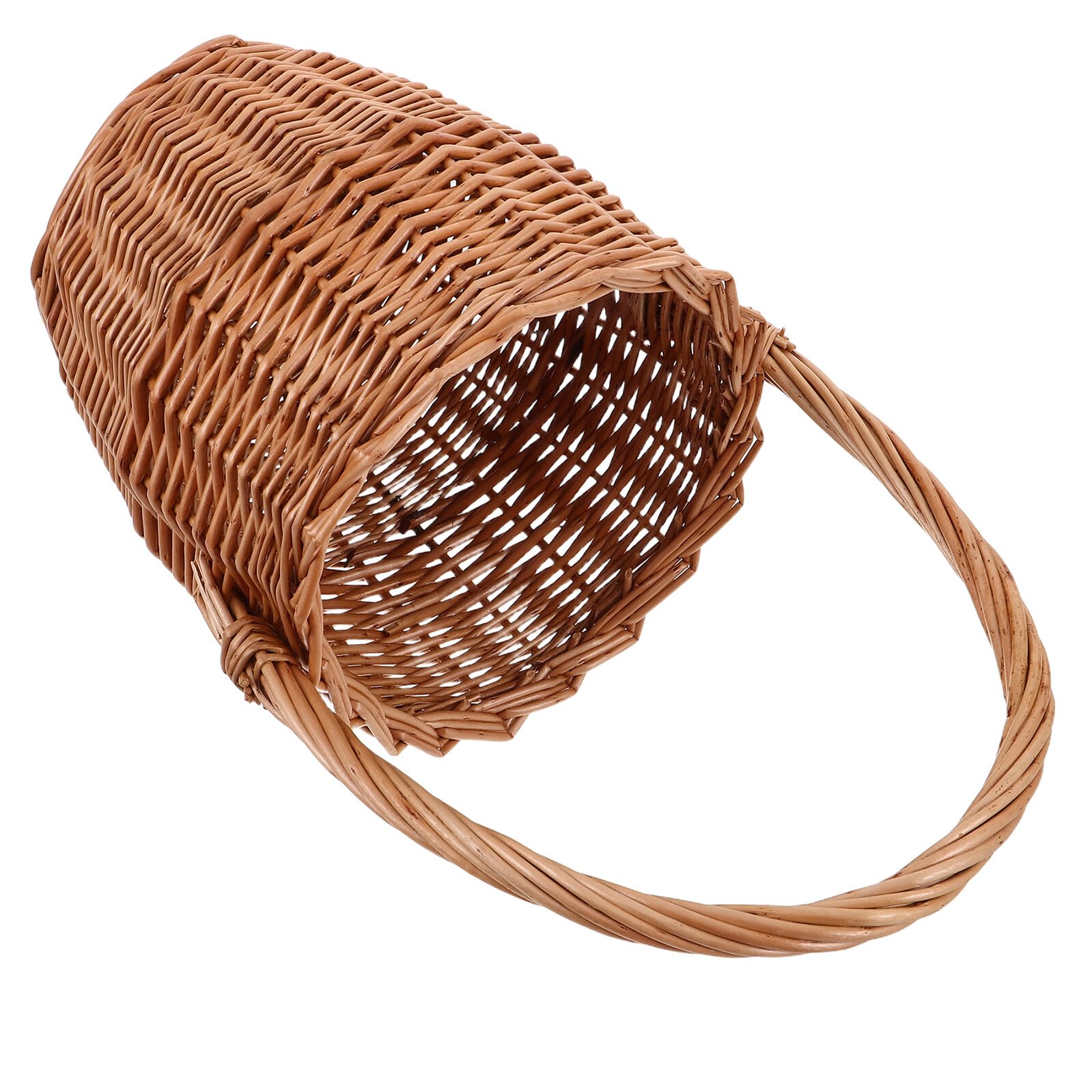 Panier à fleurs avec anse grand format idéal pour pique-niques champêtres et mariage