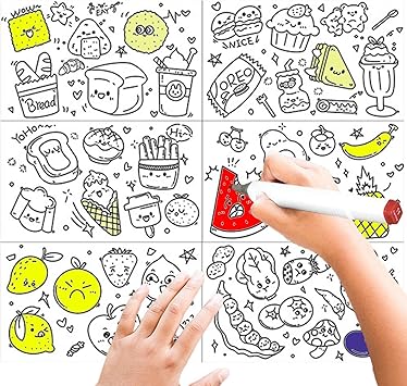 Amazon Co Jp ジャイアントぬりえポスター 子供のための大きなぬりえロール 連続塗り絵ロール 3歳以上の子供向けのプロの旅行活動クリスマスギフト 異なるパターン Generic 産業 研究開発用品