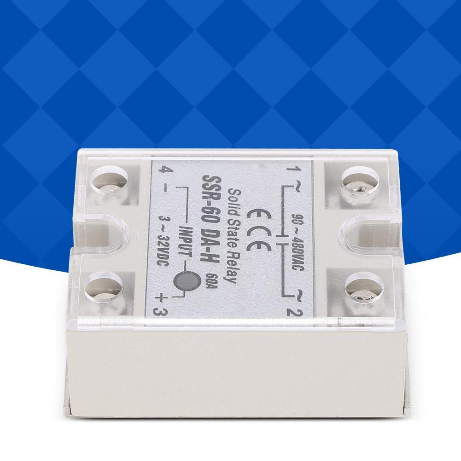 Relé De Estado Sólido Trifásico Ssr Dc Control Ac 480v 200a | Meses sin