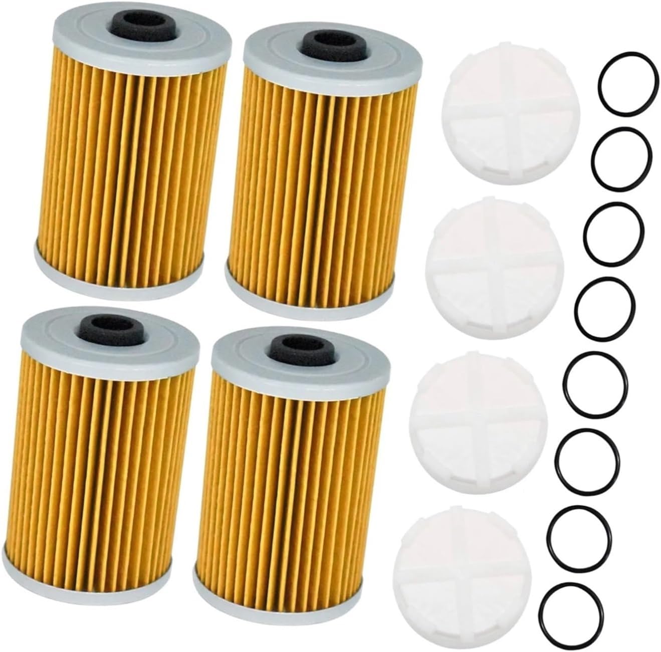 Fuel Filter And Filtering Disk Set 35 8M0093688 892665 Fit For Marine For Engines Gen III 3