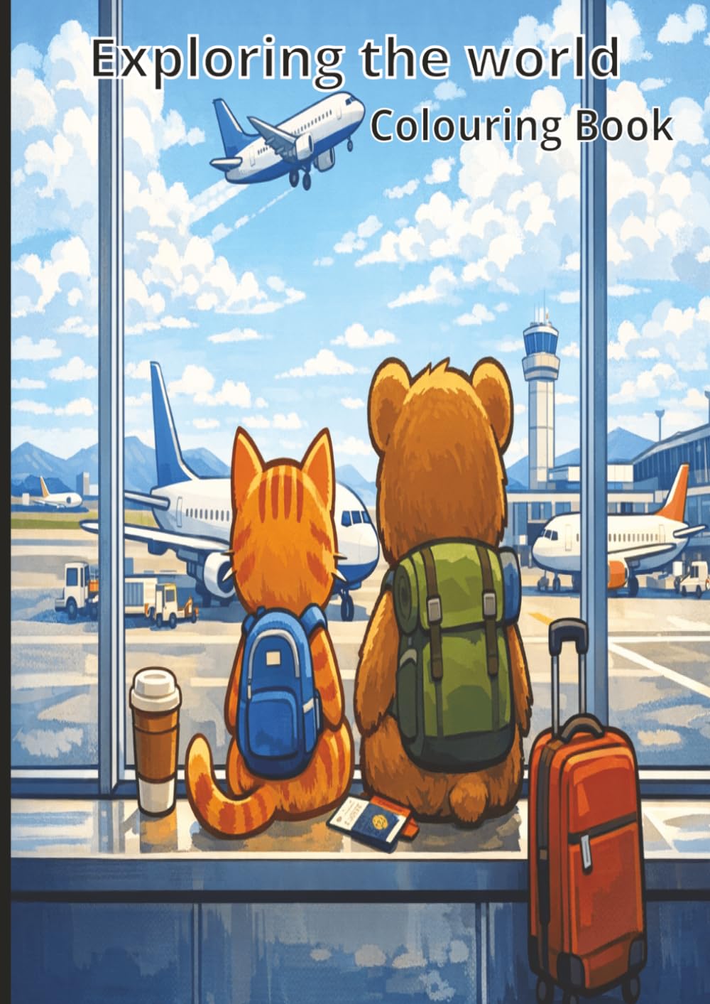 Exploring The World: Colouring Book