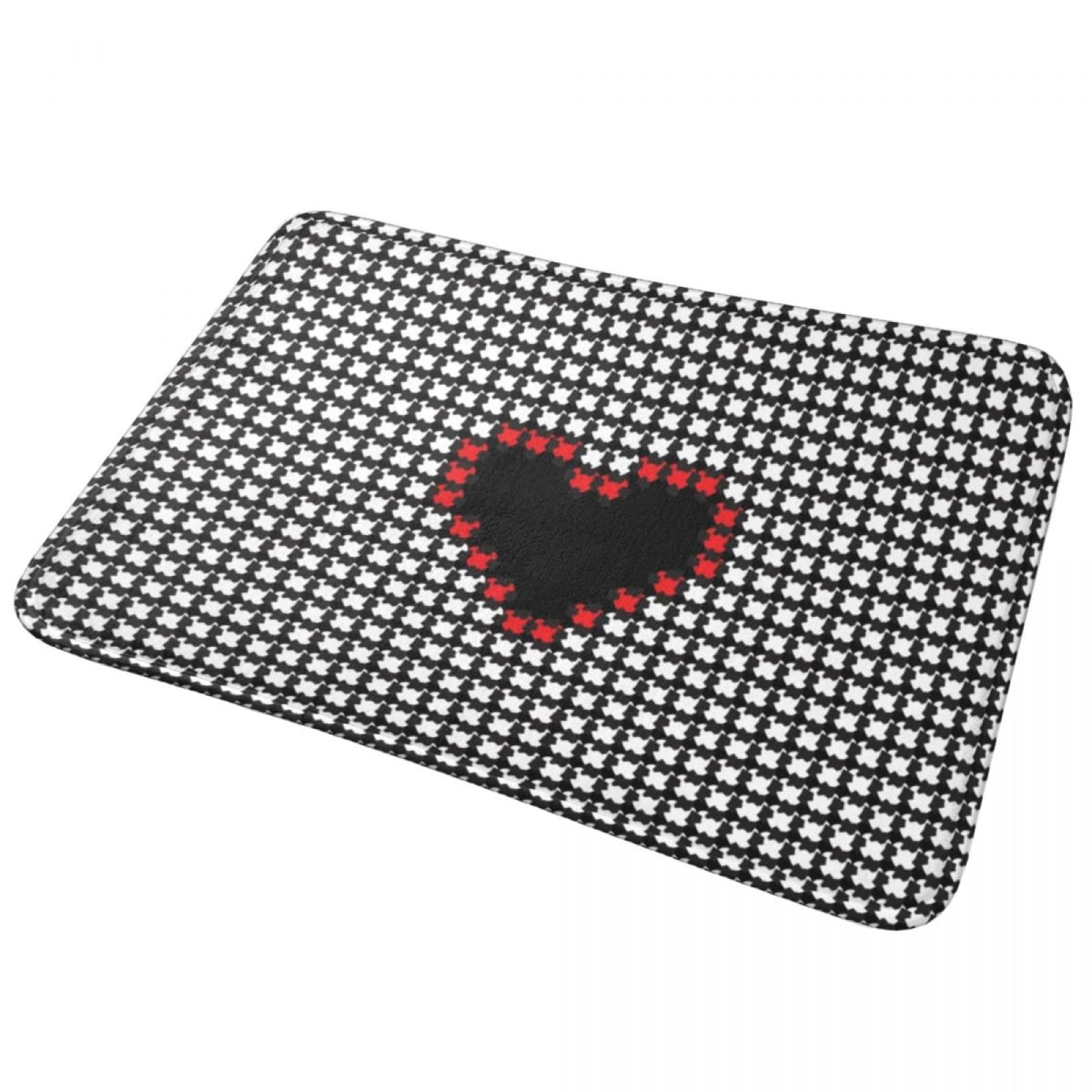 Paillasson antidérapant super absorbant en cœur tapis entrée lavable maison