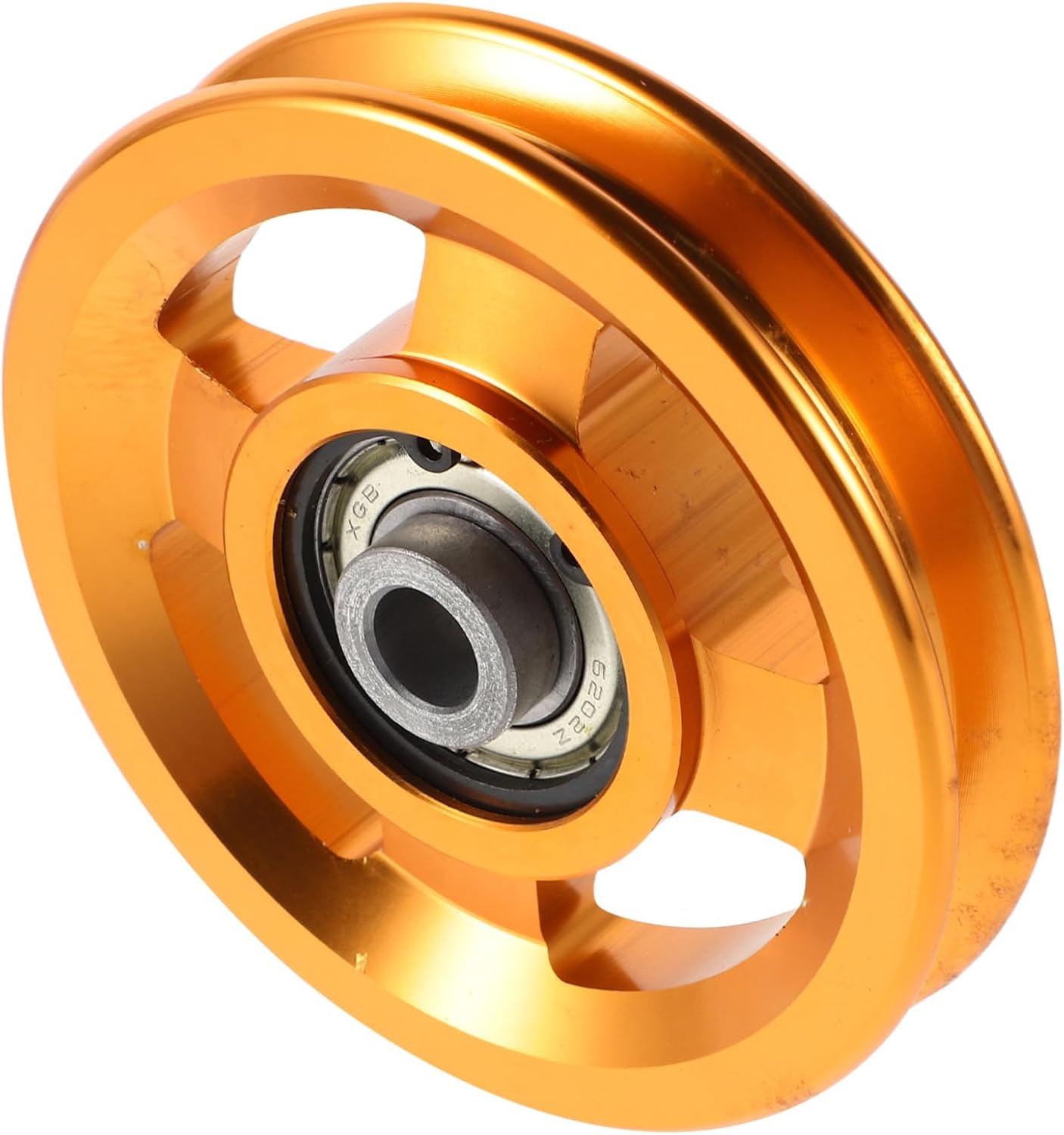 Aluminum Alloy Pulley Wheel for Gym Equipment Durable Bearing Pulley System for Home and Commercial Use Smooth Glide Fitness Accessory for Strength Training and Outdoor Workouts