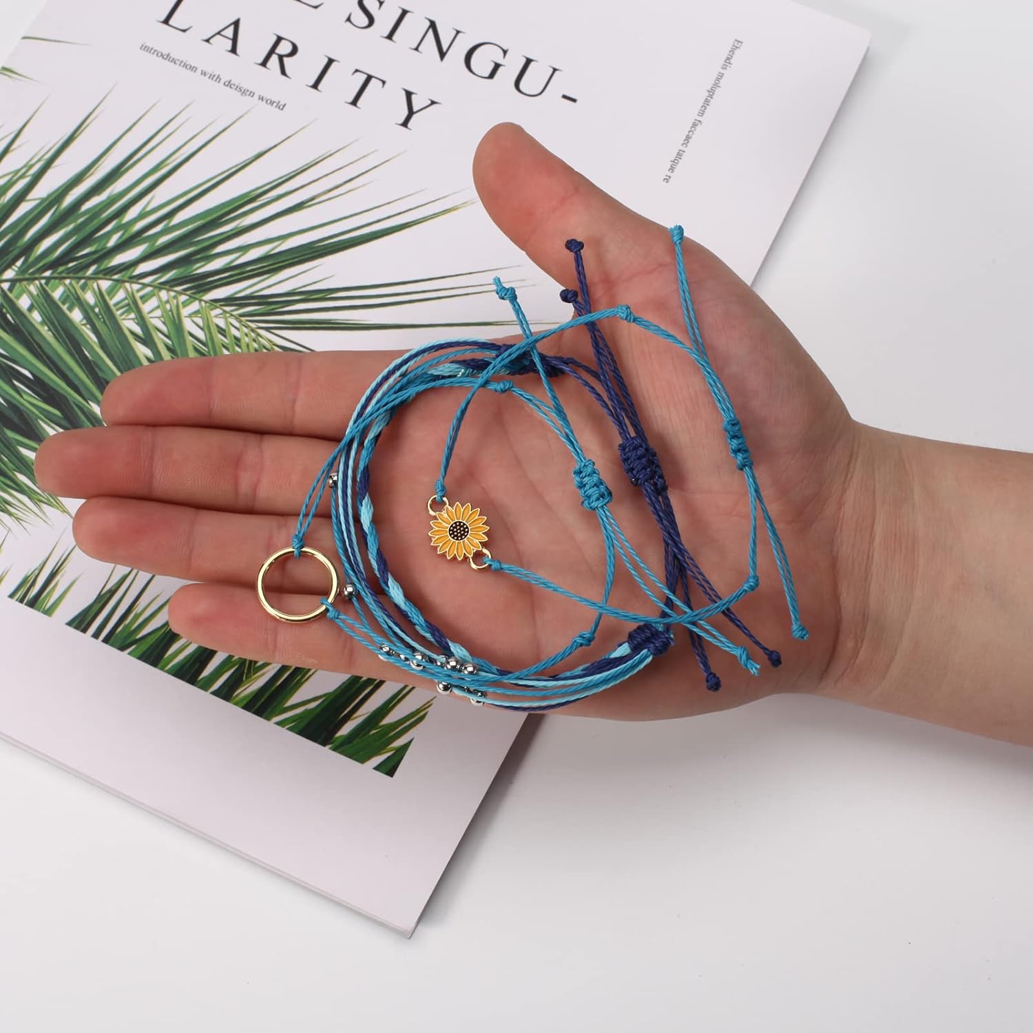 Ardorchid Halloween Bracelets for Women Pumpkin Ghost Steleton Bat Skull Beaded Stackable Stretchy Bracelet Rugby Thanksgiving Christmas Heishi Bracelets - Image 7