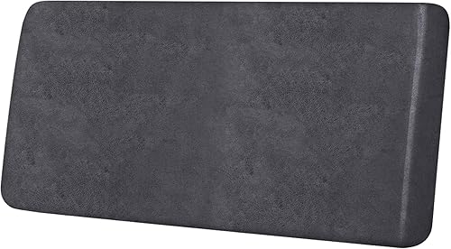 Miniatura 71 de Fundas de cojín de sofá con aspecto de cuero, juego de fundas de asiento de sofá, protector de muebles para sillón seccional, sofá biplaza