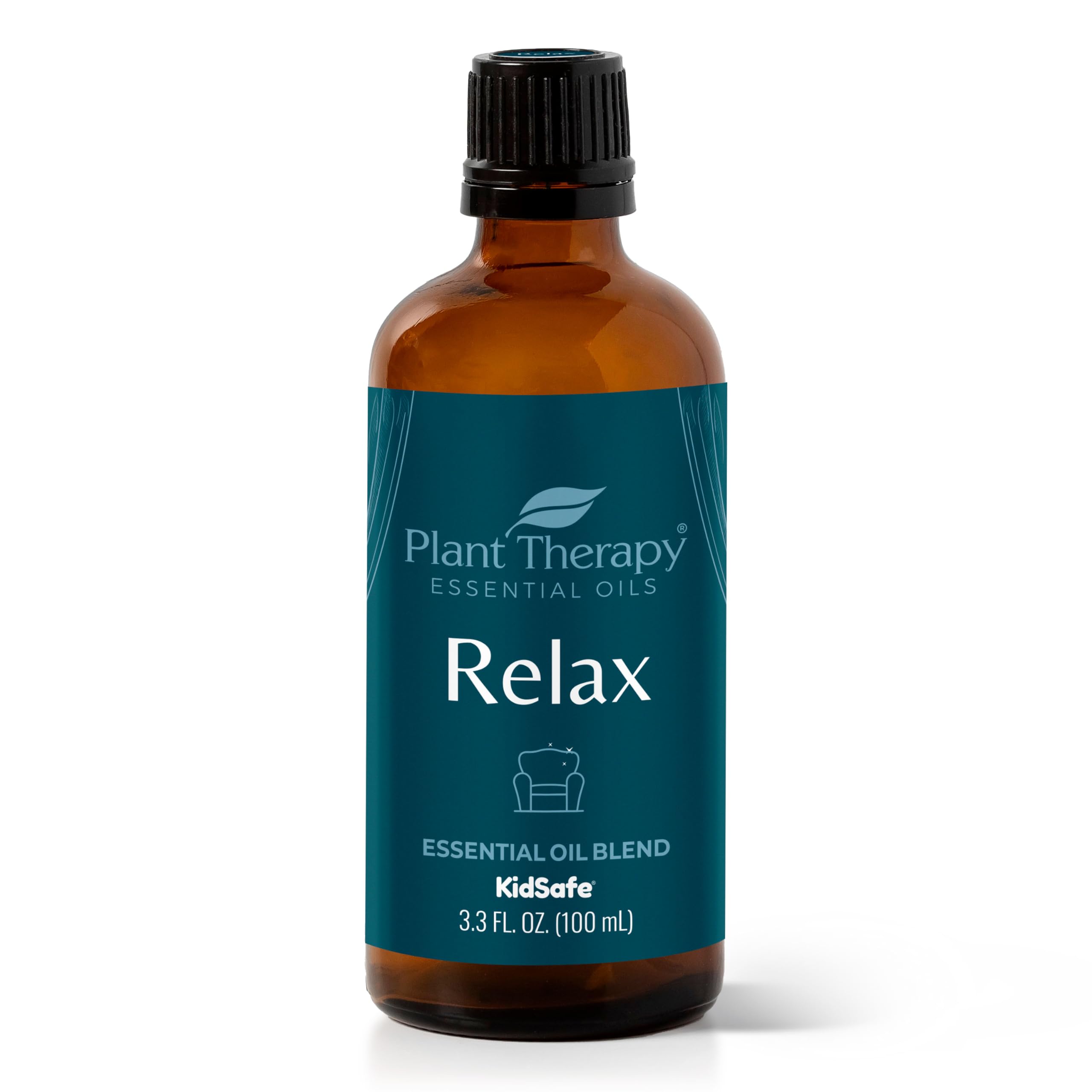 Plant Therapy Relax Synergy Essential Oil 100 mL (3.3 oz) 100% Pure, Undiluted, Therapeutic Grade