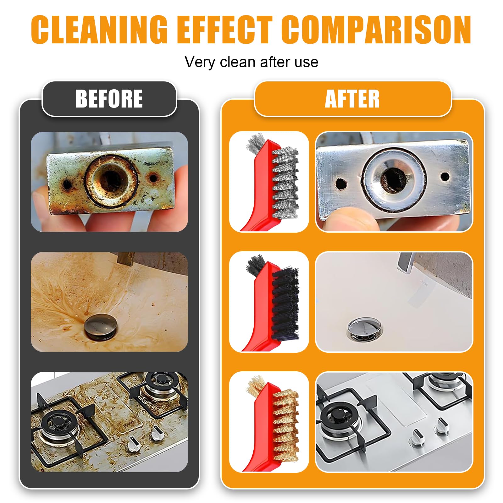 Wire Brushes & Wheels - Rust Removal & Cleaning -3