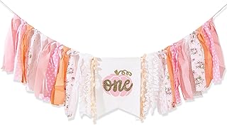 Pumpkin High Chair Banner for 1st Birthday - Our Little Pumpkin Banner, Halloween Birthday Banner, Baby Girl First Birthday Decorations, Fall Party Photo Prop