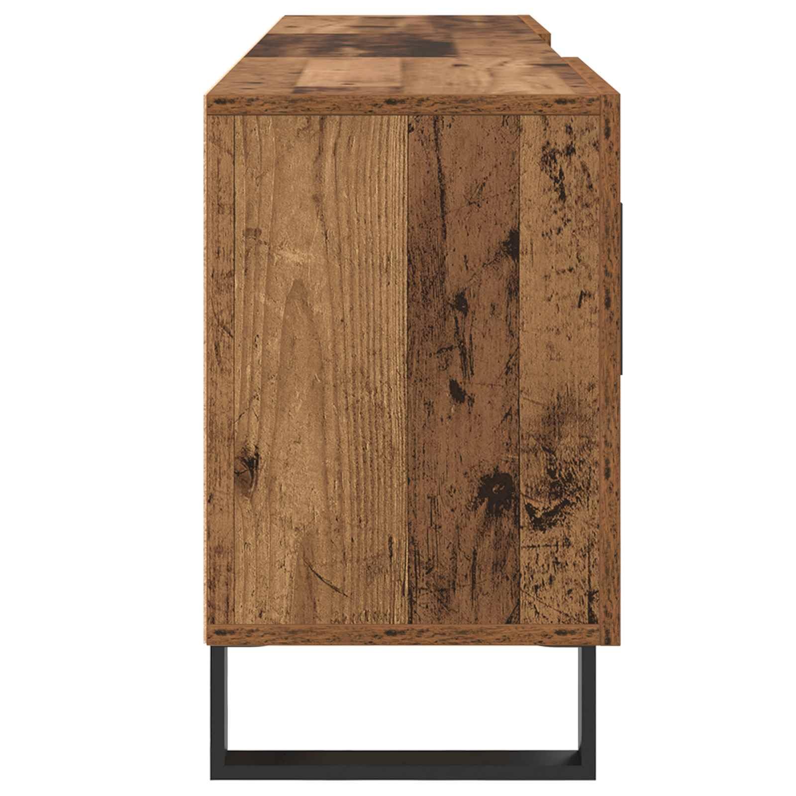 Mobile basso per TV, effetto legno anticato, 150 x 30 x 50 cm, in