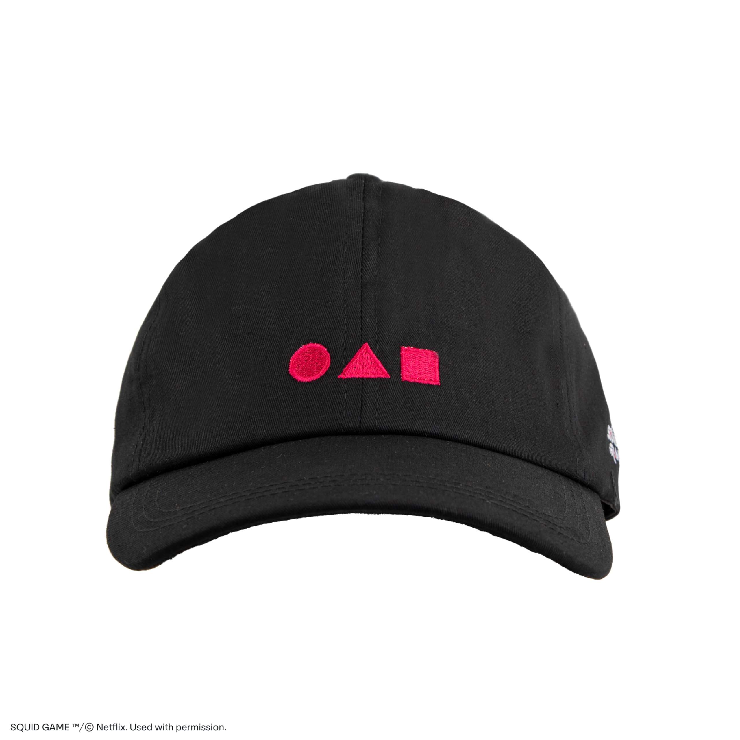 Squid Game Unisex Kids Black Challenge Baseball Cap | Acotis