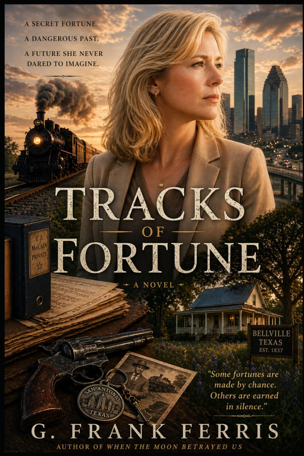 Tracks of Fortune: A Novel of Family Secrets, Betrayal, and Buried Wealth