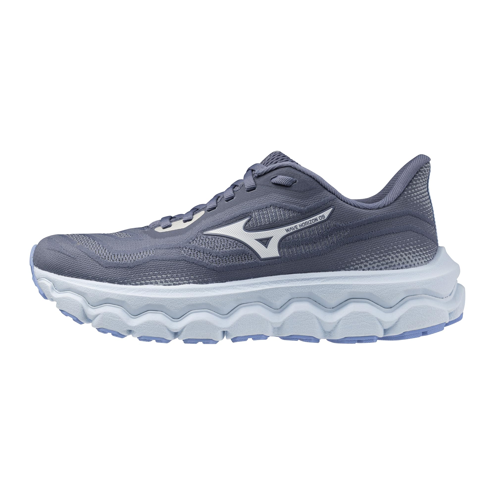 Women's Wave Horizon 9 Running Shoes, Lilac Hint-Dapple Grey, US Womens 6