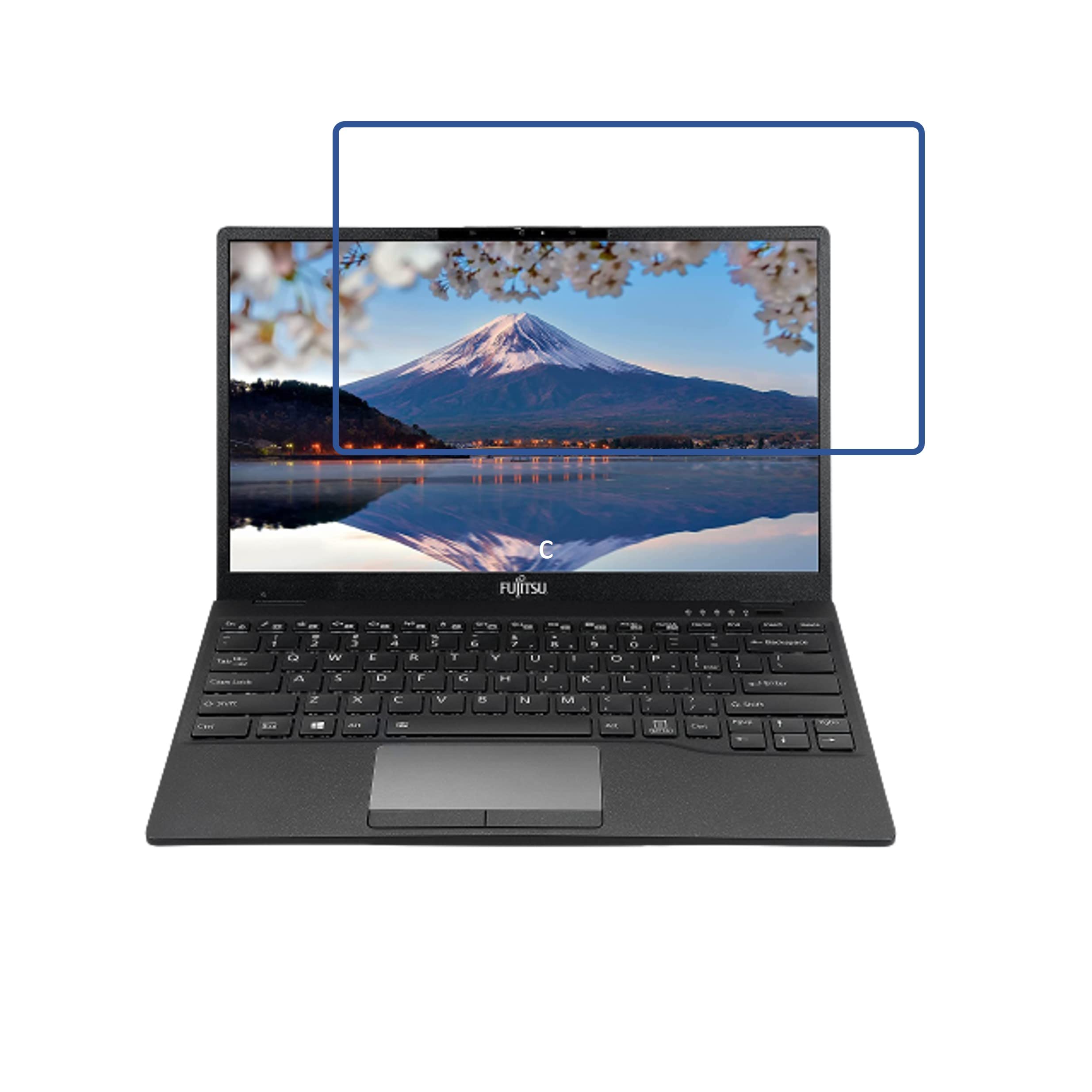DVTECH� 9H Crystal Clear unbreakable Leptop Screen Guard for Fujitsu UH-X 11th Gen Intel Core i7 (13.3inch) FHD IPS 400Nits (Not a Tempered glass) (B0BHZR72L6) Amazon Price History, Amazon Price Tracker