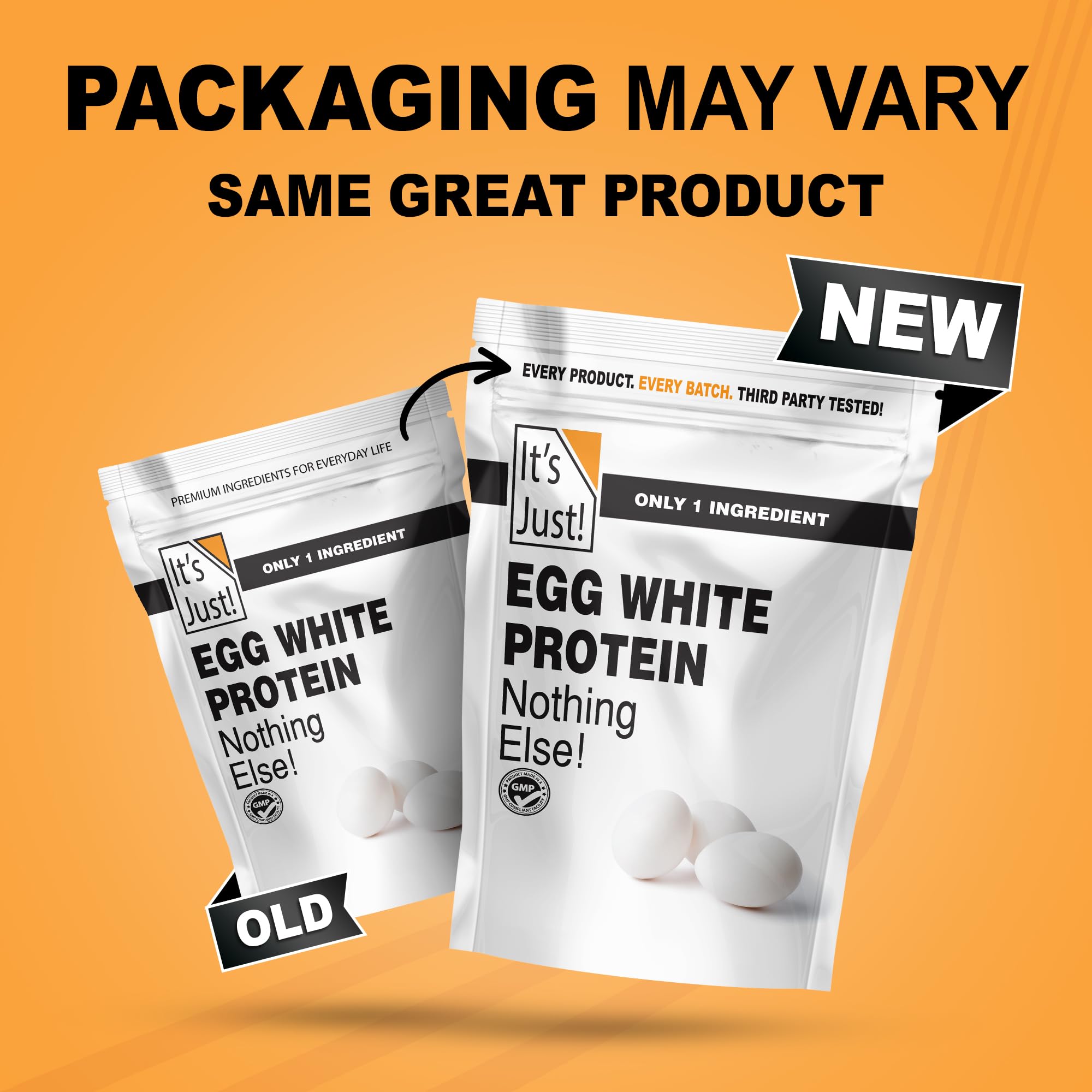It's Just! - Egg White Protein Powder, Unflavored, 3lb — Amazon image 10