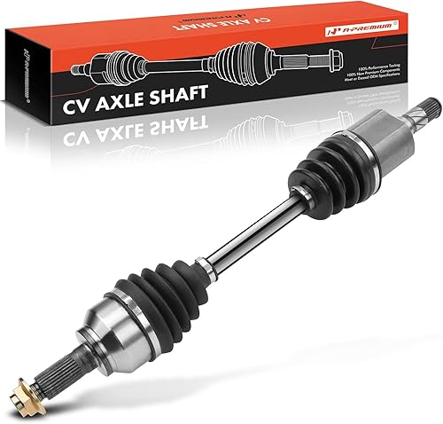 A-Premium Conjunto de eje de eje CV compatible con Mazda 3 2005-2013, 3 Sport 2009-2013, 5 2006-2010 2012-2015, lado delantero izquierdo del