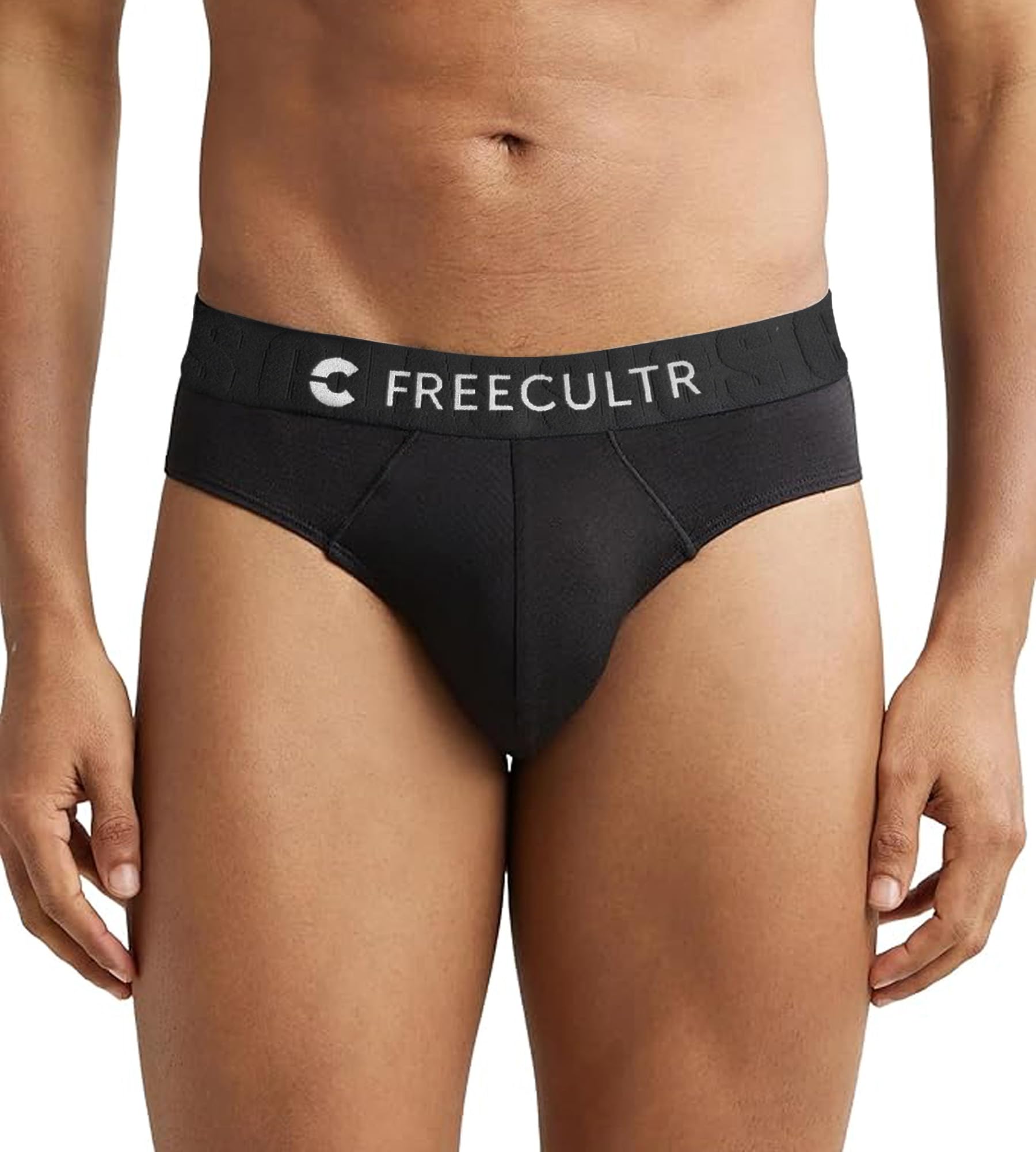freecultr Men's Underwear | Micromodal Elastane Stretch Solid Brief with Ultrasoft Classic Waistband-picture-25