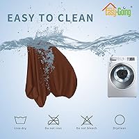 Vista 114 de Easy-Going Fundas Elásticas de 3 Piezas para Cojines de Sofá para Sofá Seccional Izquierdo/Derecho en Forma de L Chaise Lounge Funda de Asiento