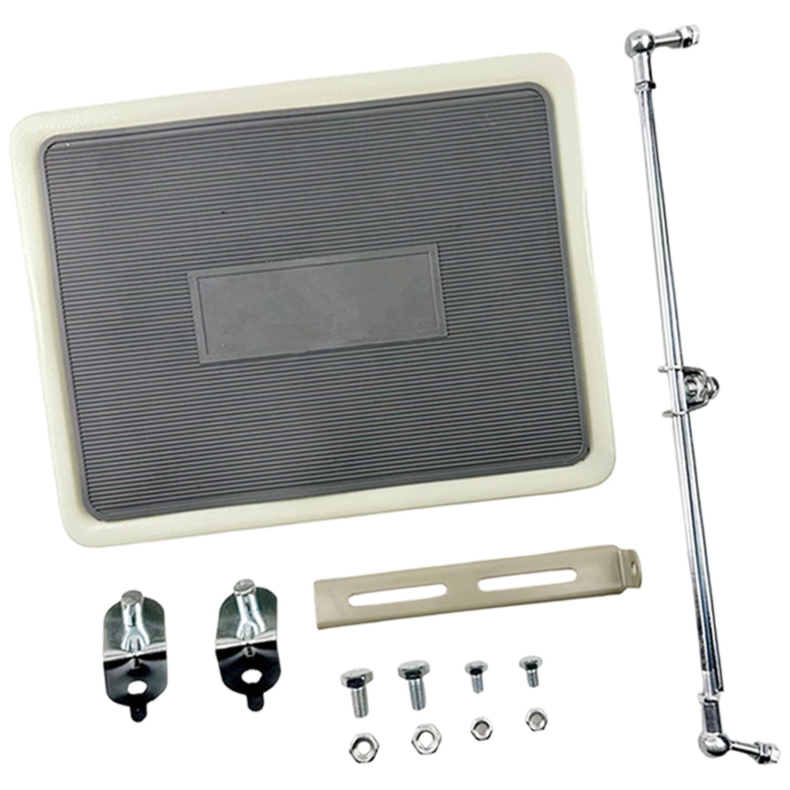 Pedal de Máquina de Coser Kit de Montaje Pie Reemplazo Instalación Simple Metal Fuerte Adecuado para Costura Hogar Mantenimiento, para Máquina Plana, Individual