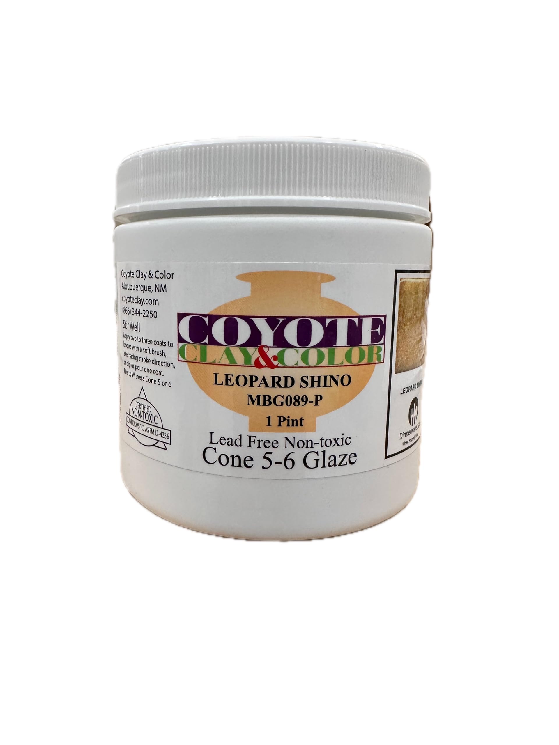 Coyote Glaze - MBG089 - Leopard Shino