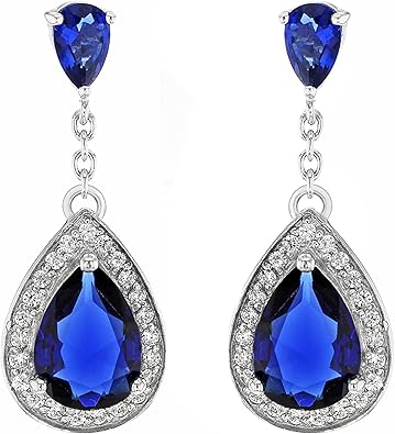 Tuscany Silver Orecchini pendenti a cucchiaio intrecciato da donna in argento sterling