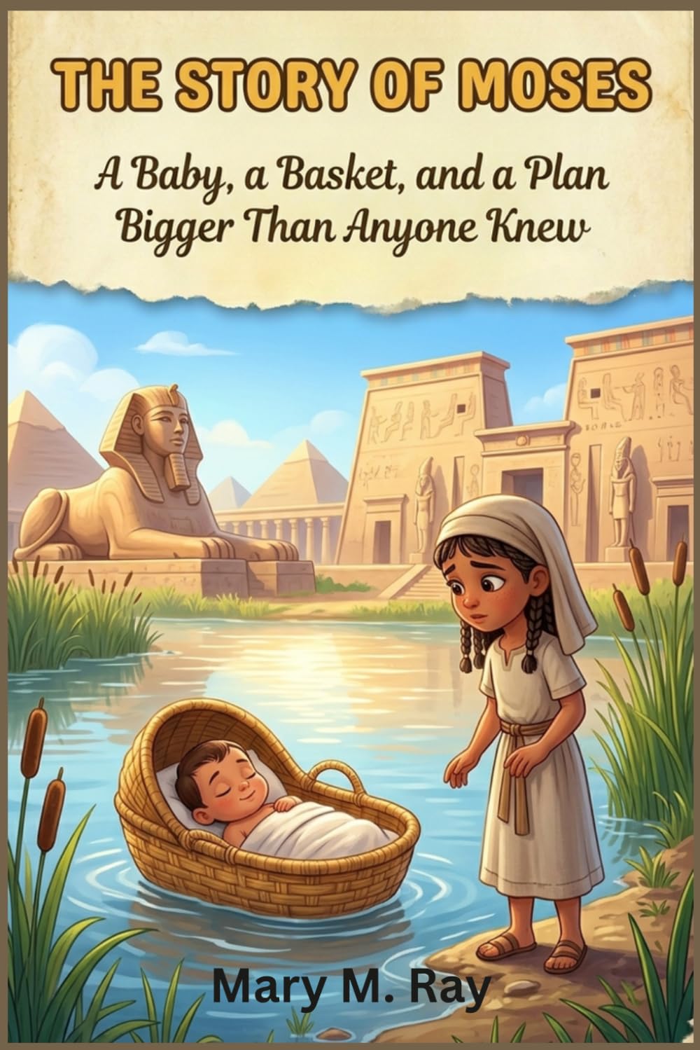 The Story of Moses: A Baby, a Basket, and a Plan Bigger Than Anyone Knew (children learning store)