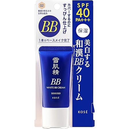 雪肌精 ホワイト BBクリーム ノーマル 002 普通の明るさの自然な肌色 30g