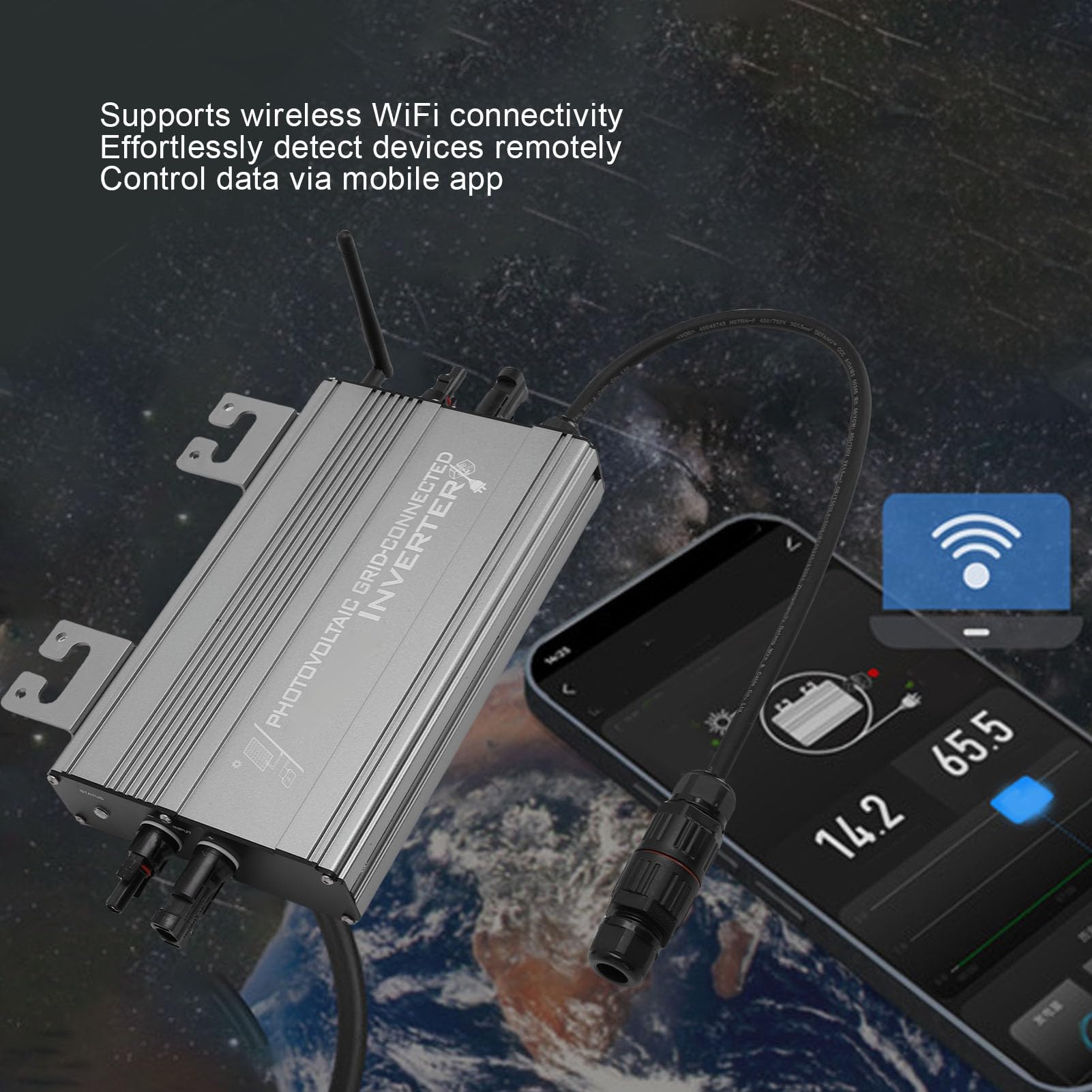 Pongnas Station de Charge 3 Pouces avec Horloge Numérique – Support de Bureau certifié Rapide 15 W pour Montre Intelligente – Hub de Charge Compact Multi-appareils en ABS