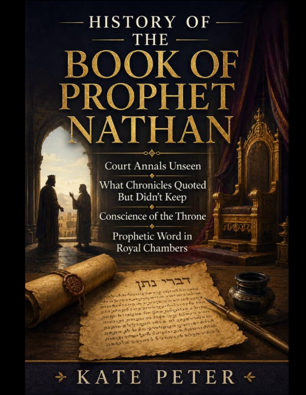 HISTORY OF THE BOOK OF PROPHET NATHAN:: Court Annals Unseen What Chronicles Quoted But Didn’t Keep Conscience of the Throne Prophetic Word in Royal Chambers
