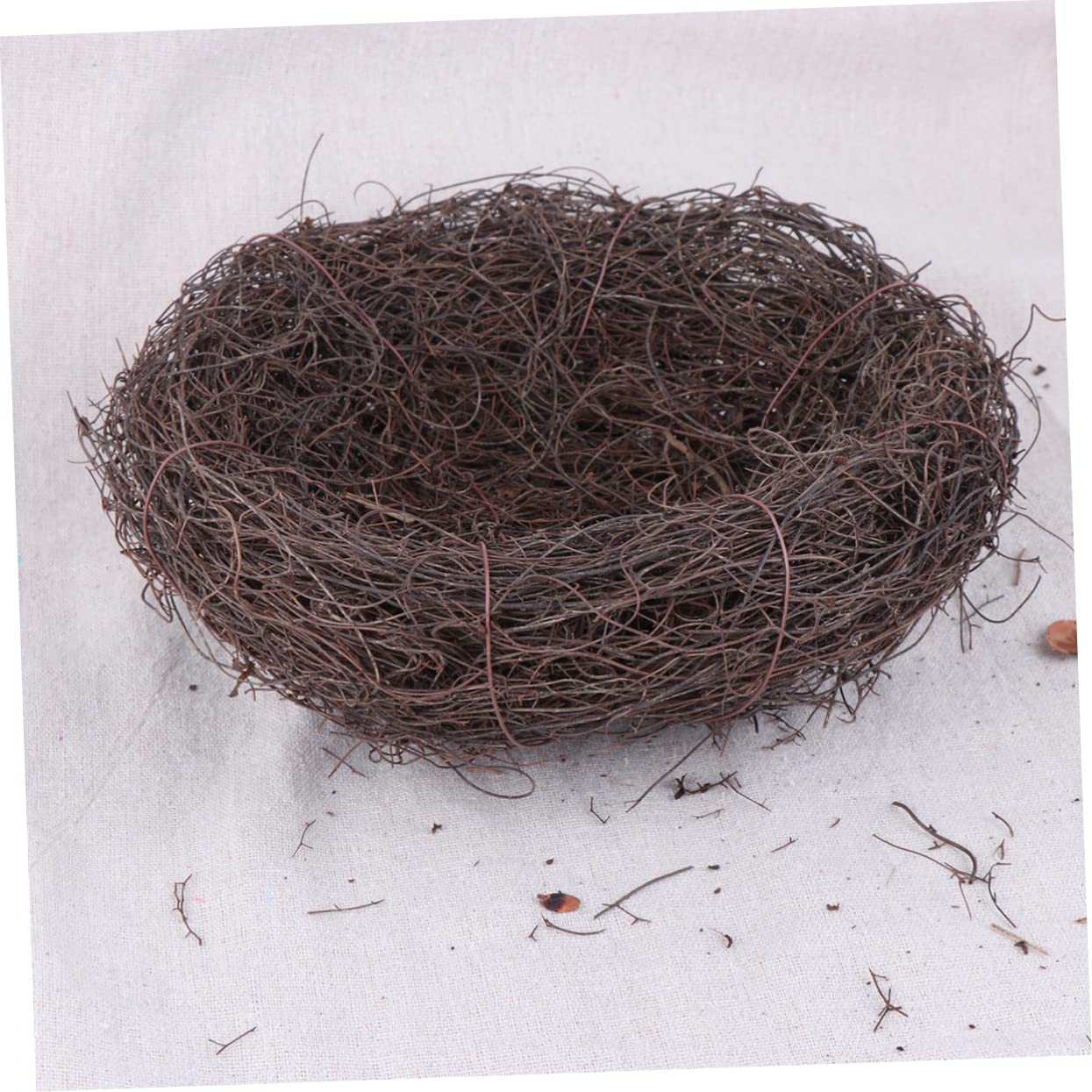 Angoily 3pezzi Nido per Pappagalli Rattan Naturale da Letto Caldo per Uccelli Accessorio per Gabbie di Piccole per Parakeet e Budgerigar