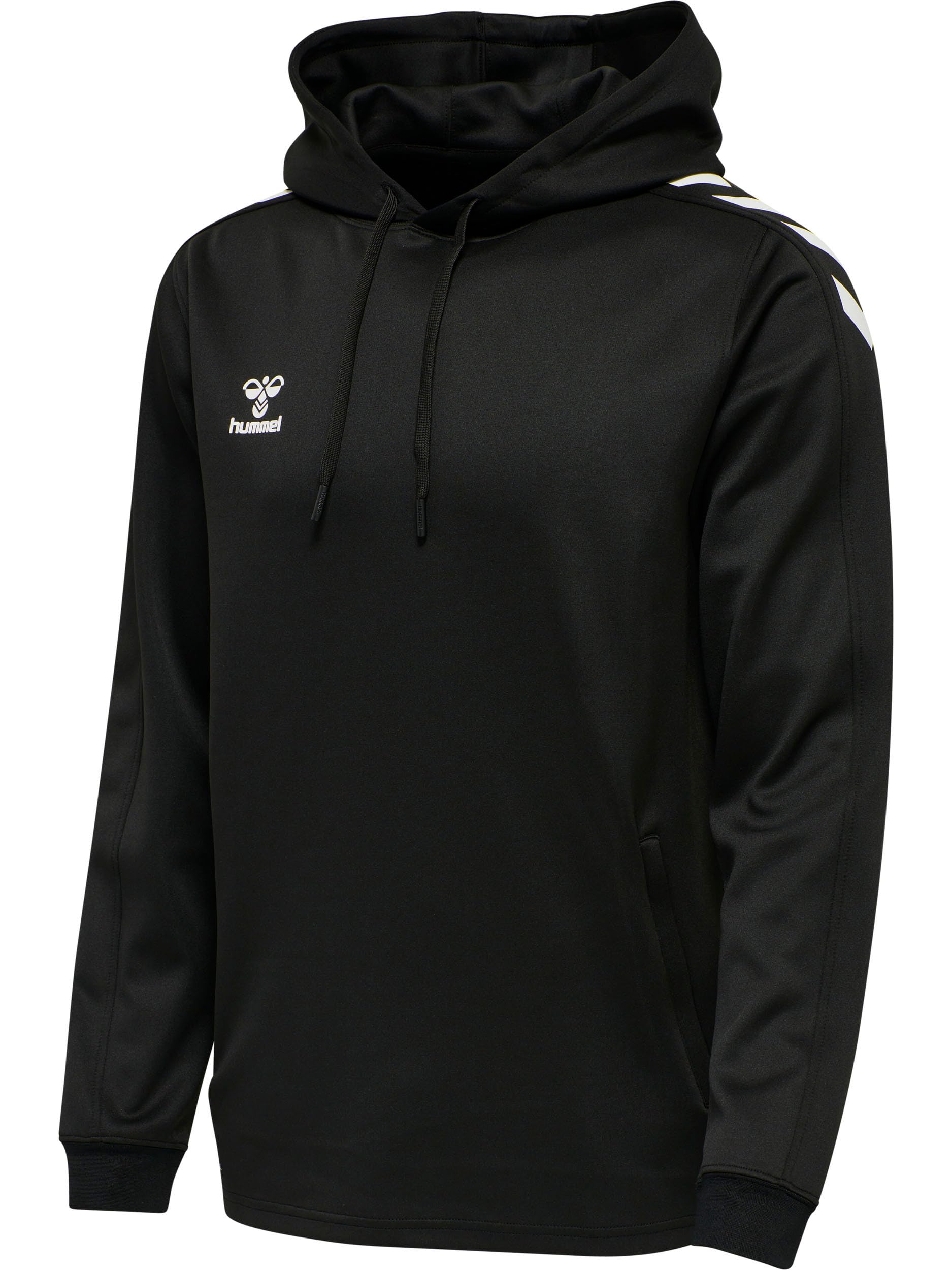 hummel hmlCORE XK Poly Sweat Hoodie, Black/Black, XL
