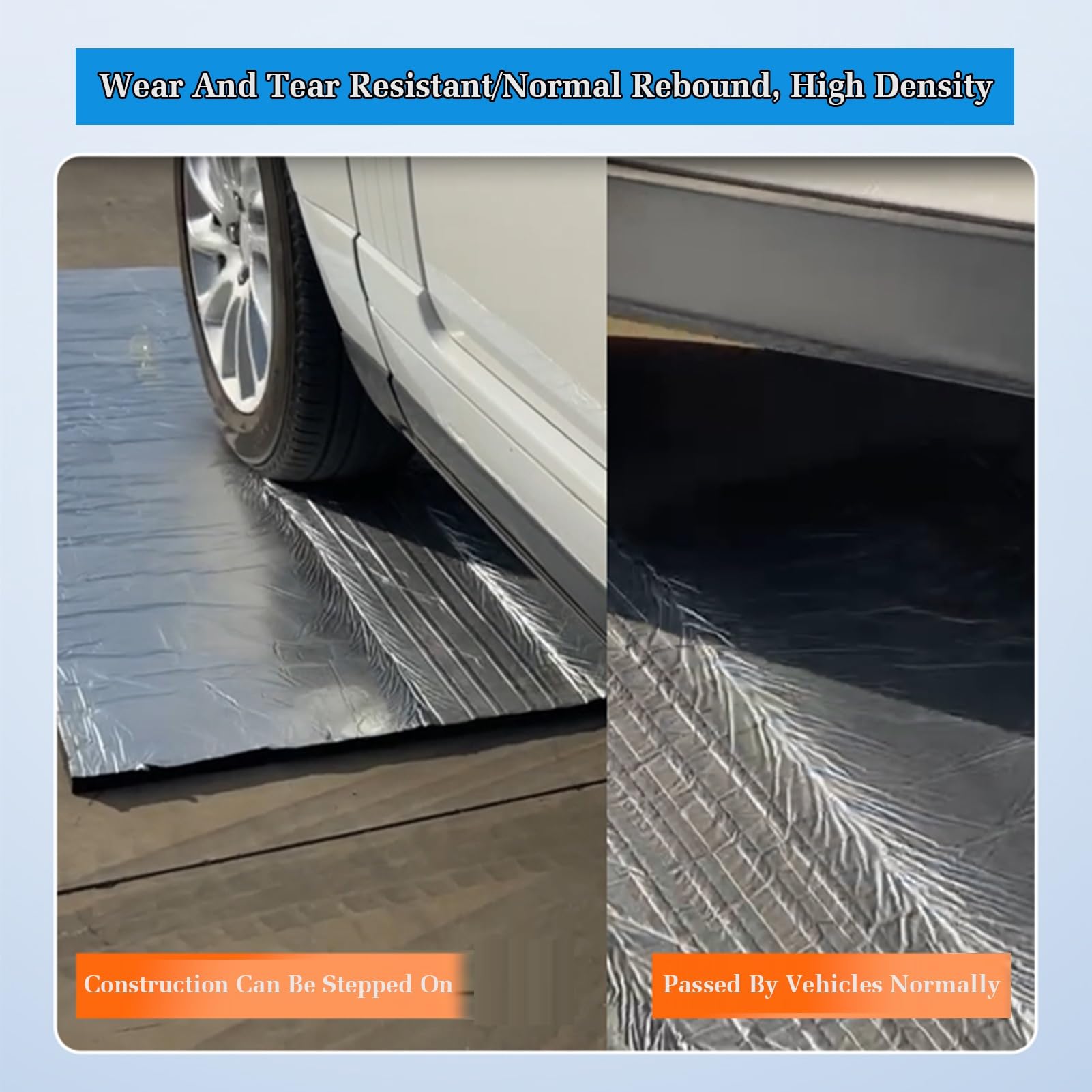 Alfombrilla aislante insonorizante, lámina de aluminio autoadhesiva, resistente al calor, se puede cortar para techos, paredes, suelos y aplicaciones de coche
