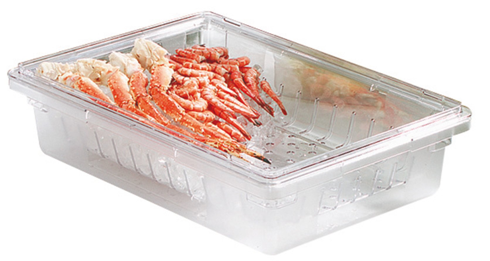 Piazza229523 Polycarbonate Storplus Box, 46 cm Length, 66 cm Width, 23 cm Height, Pack of 4