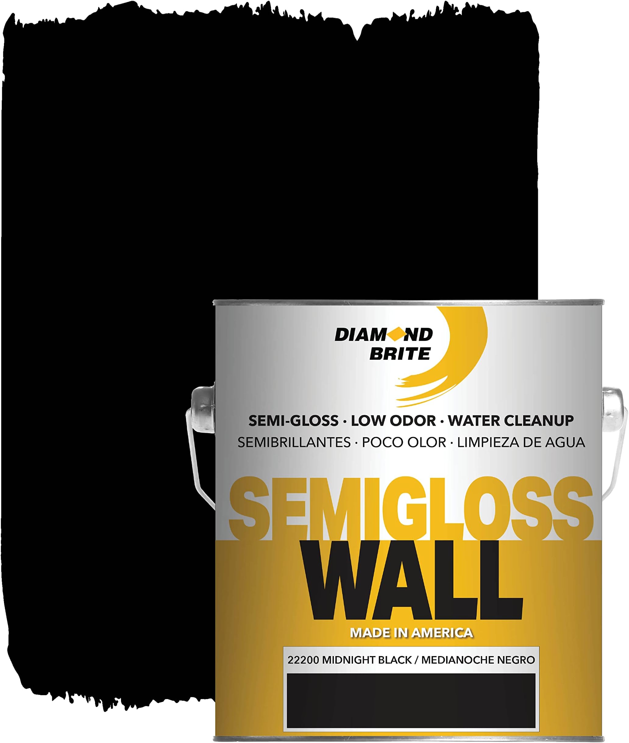 Glidden Total Exterior Paint & Primer AllinOne, Black Magic/Black