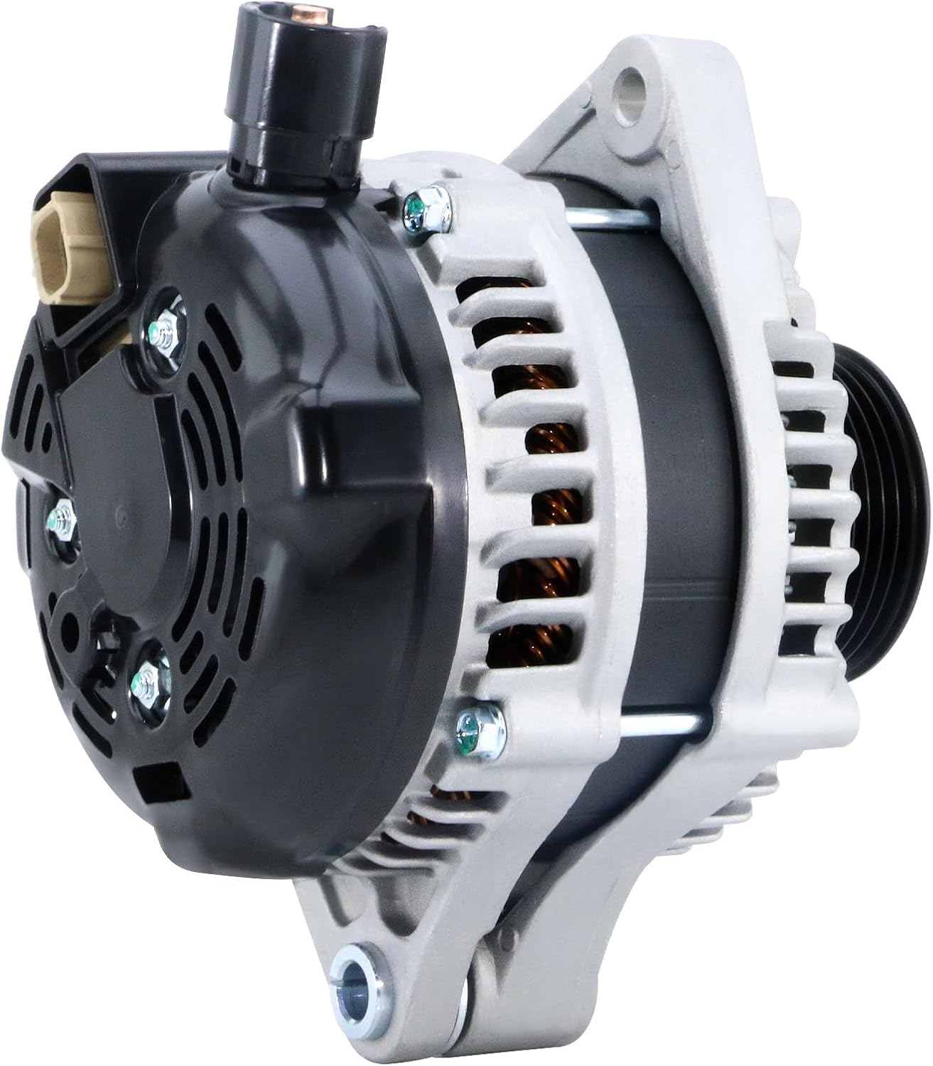 Alternator Replacement New For Honda 08-10 Odyssey 09-11 Pilot Ridgeline V6 3.5L, Acrua 09-14 MDX RL TL TSX ZDX, V6 3.5 3.7L, 31100-RGW-A01 CSF92 40052269R 40052523 AND0484 290-5222B 11391N