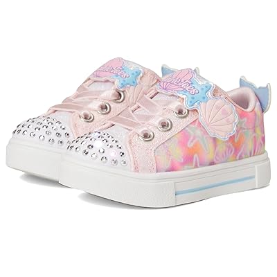 SKECHERS KIDS Twinkle Sparks Underwater Magic 314824N (Toddler) Girls Shoes Light Pink/Multi