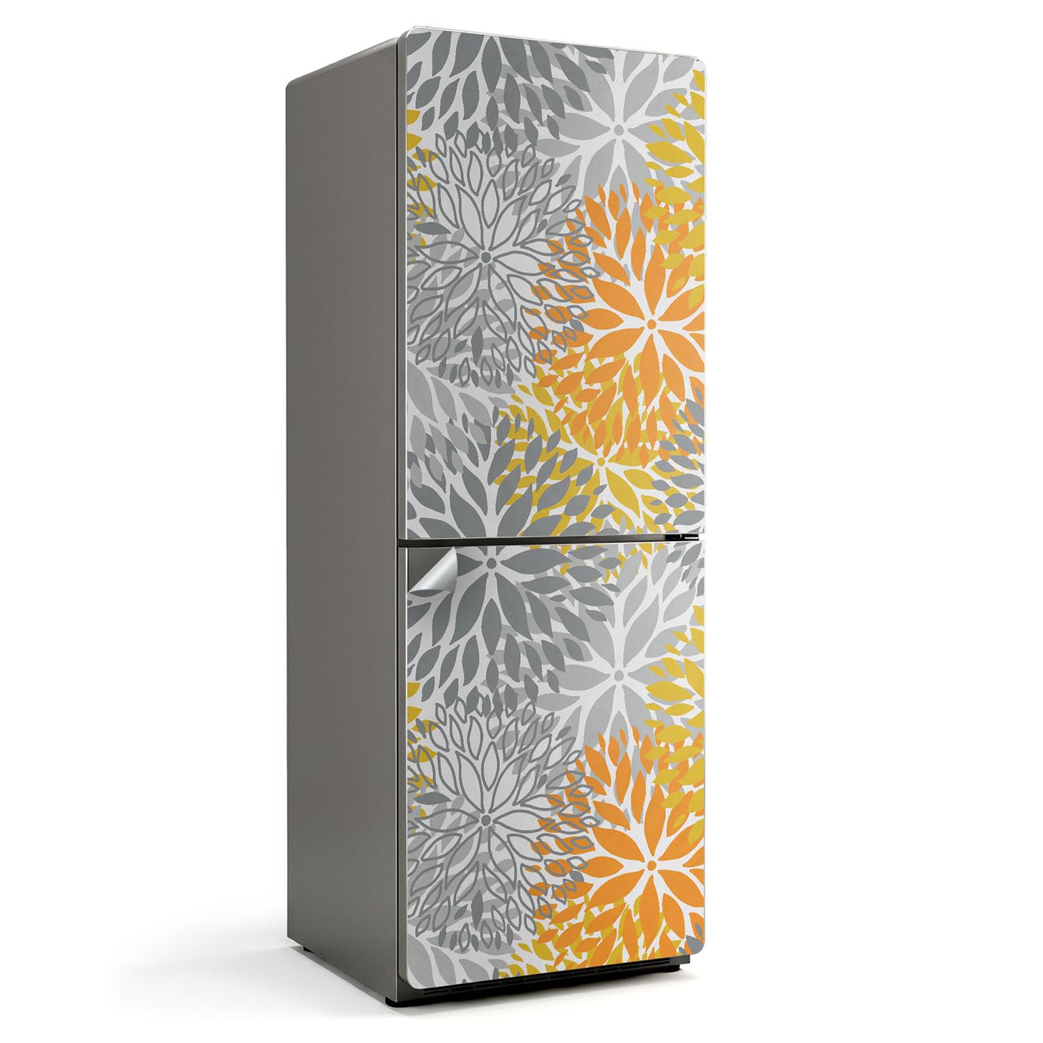 Pegatinas de nevera para cubrir arañazos vinilo de cocina elegante de 70x190 cm