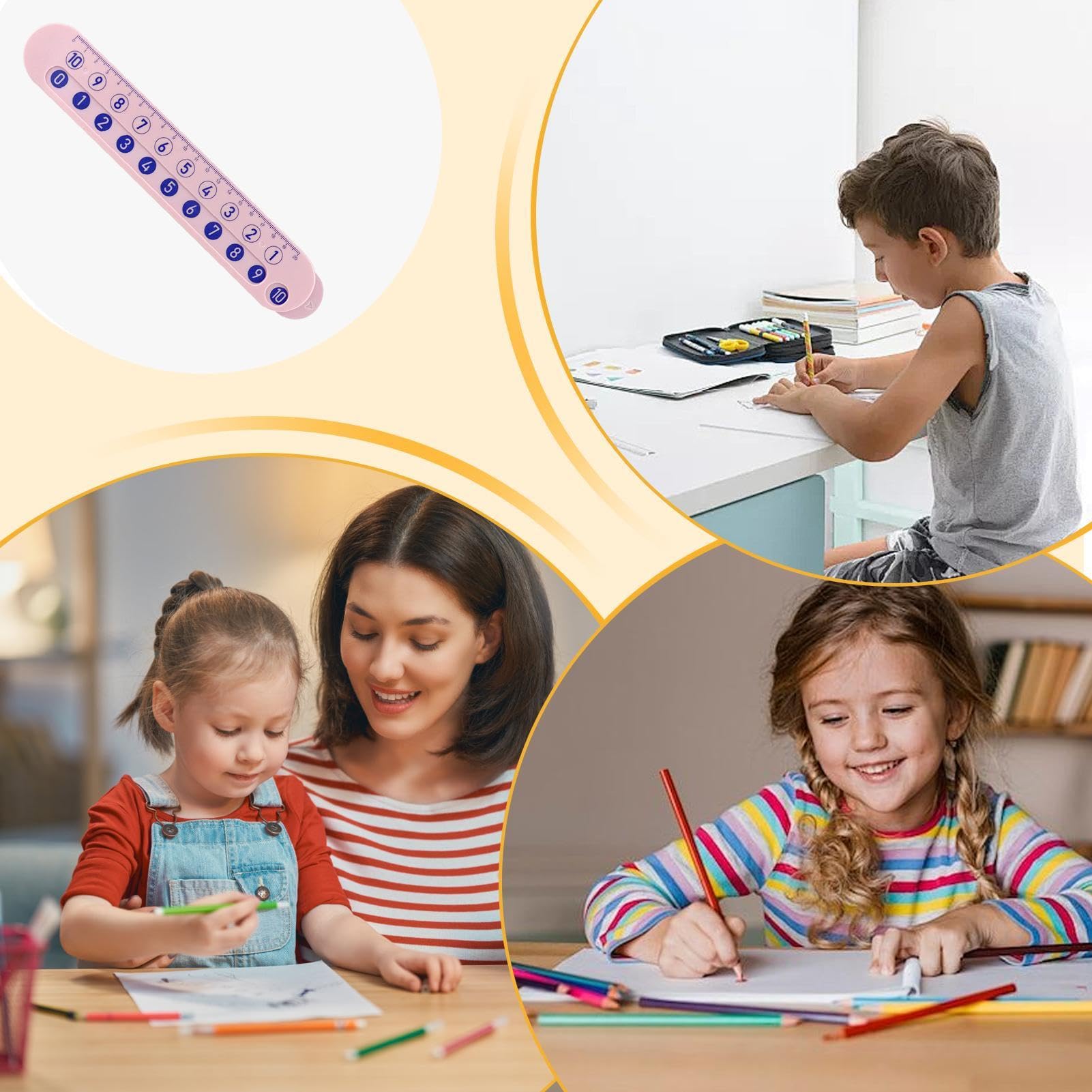 JINGLING Juegos de Matemáticas para Niños,Juegos de Aprendizaje para Niños - para Contar matemáticas, Aprender Reglas numéricas,Juguetes de Aprendizaje Preescolar, Juegos educativos