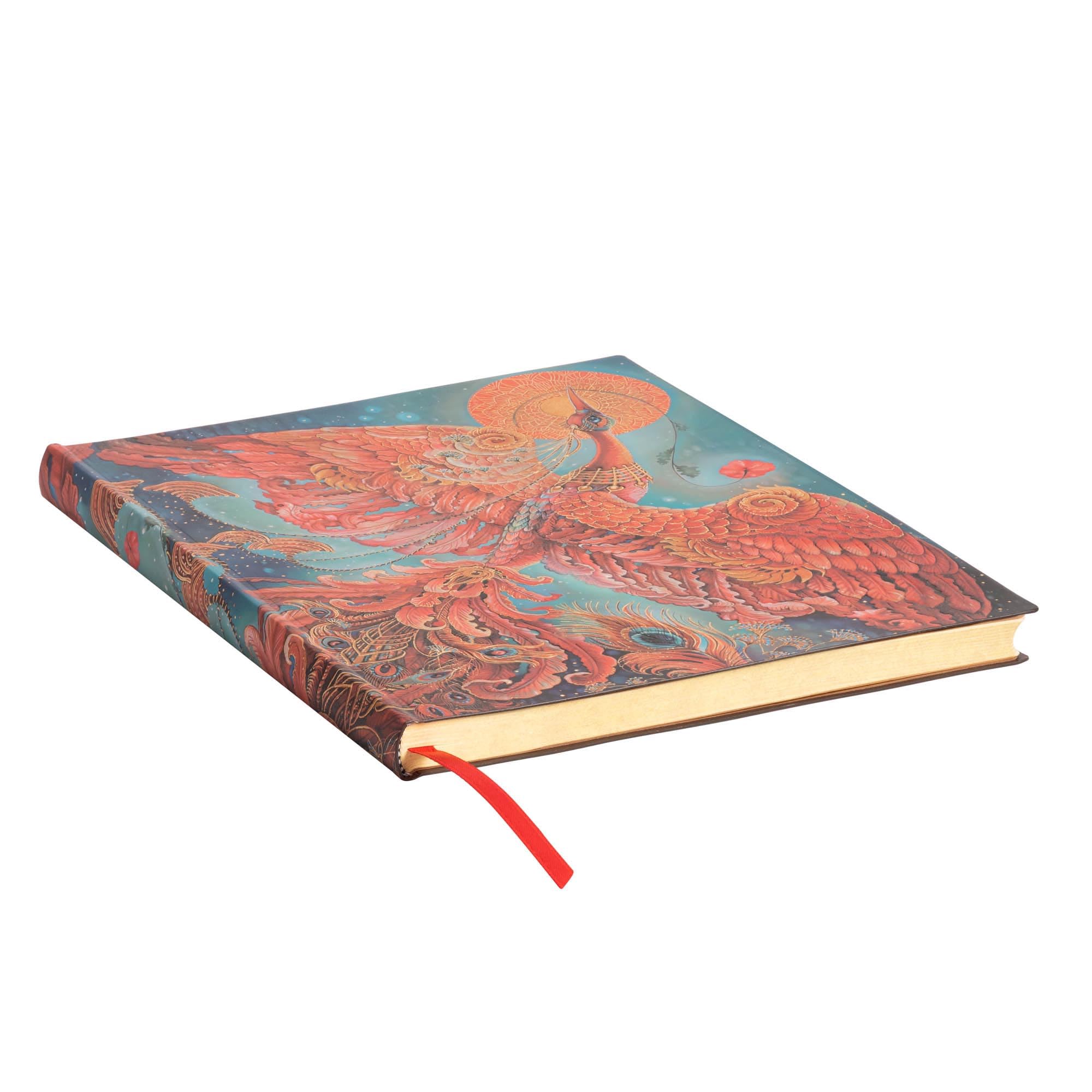 Firebird Design Carnet Flexis Oiseau De Feu - Ultra - Non Ligné - 176 P.: Flexi Softcover, 100 Gsm, Ribbon Marker, Memento Pouch, Book Edge Printing, No Closure Notitieboek Softcover