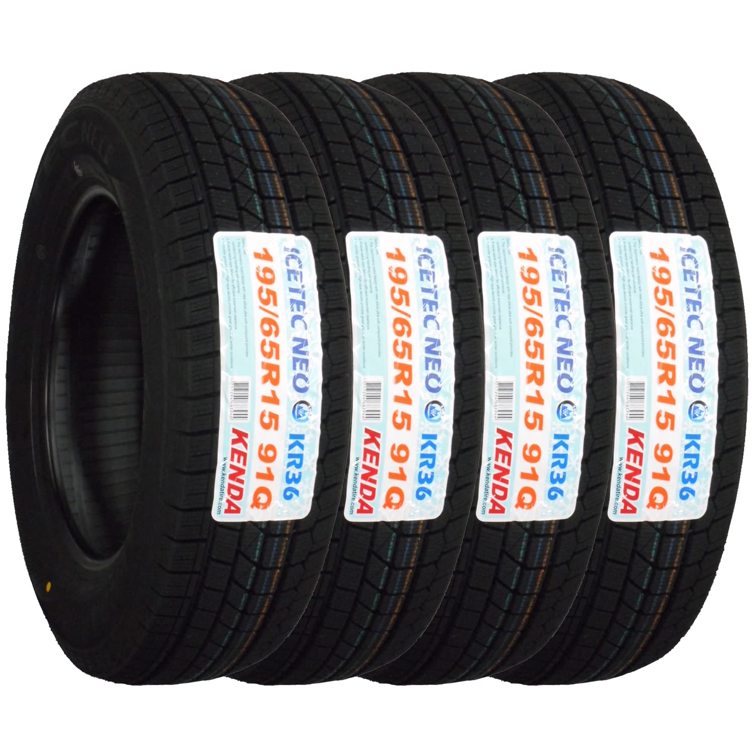 Amazon.co.jp: ケンダ(KENDA) スタッドレスタイヤ KR36 195/65R15 91Q 