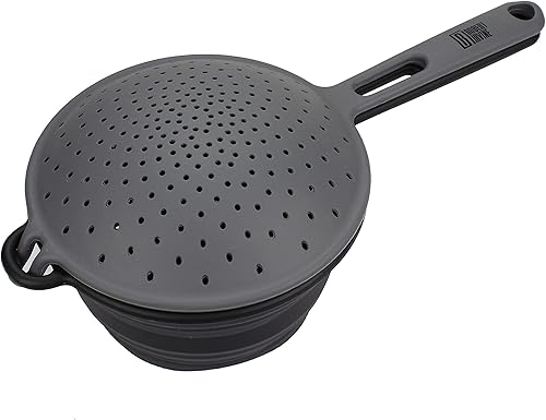 Miniatura 2 de Cambridge Silversmiths Robert Irvine Colador plegable 2 en 1, 0, negro