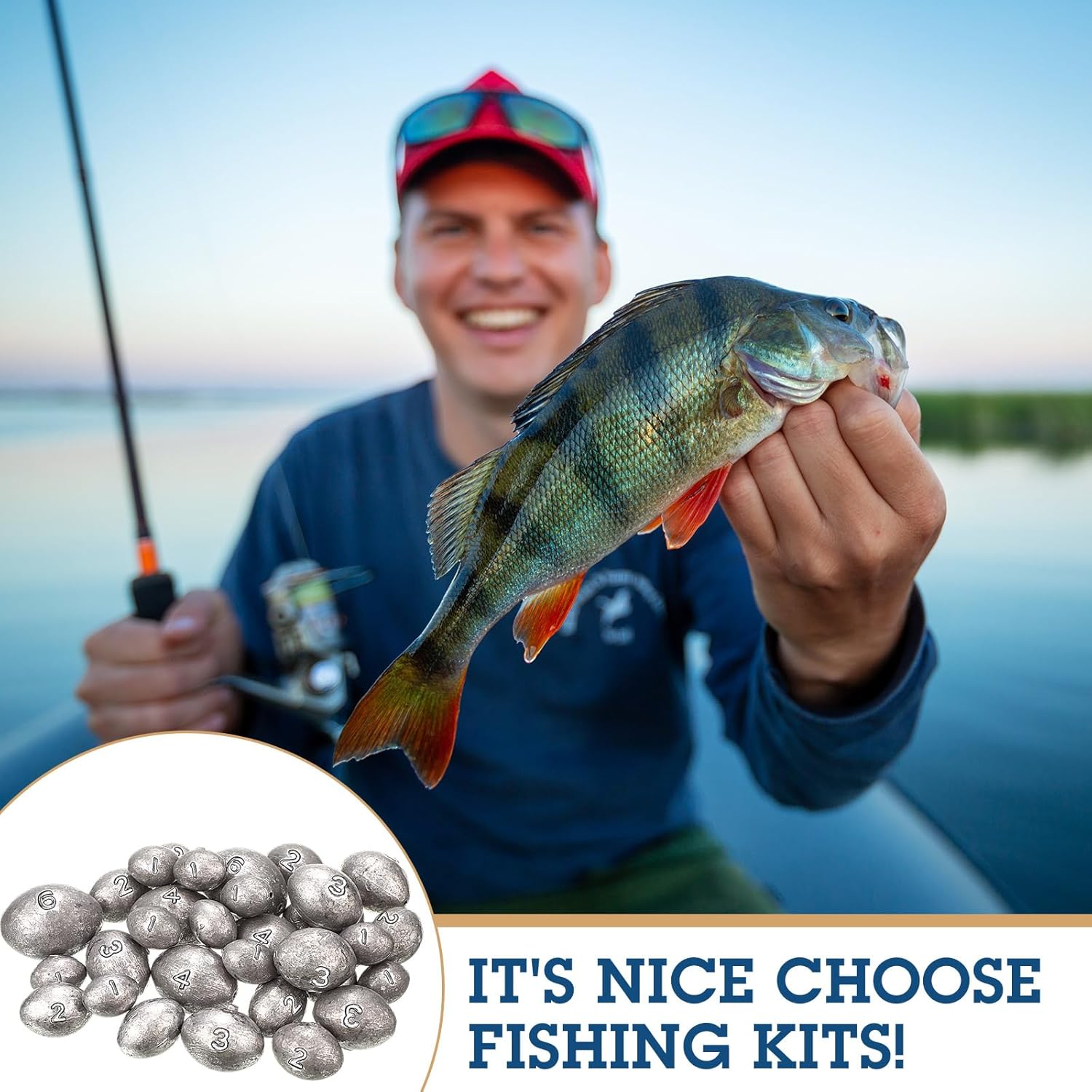 Egg Fishing Sinker Weights Kit Egg Weights Rig Drop Bass Casting Fishing Sinkers Saltwater Freshwater Gear Tackle