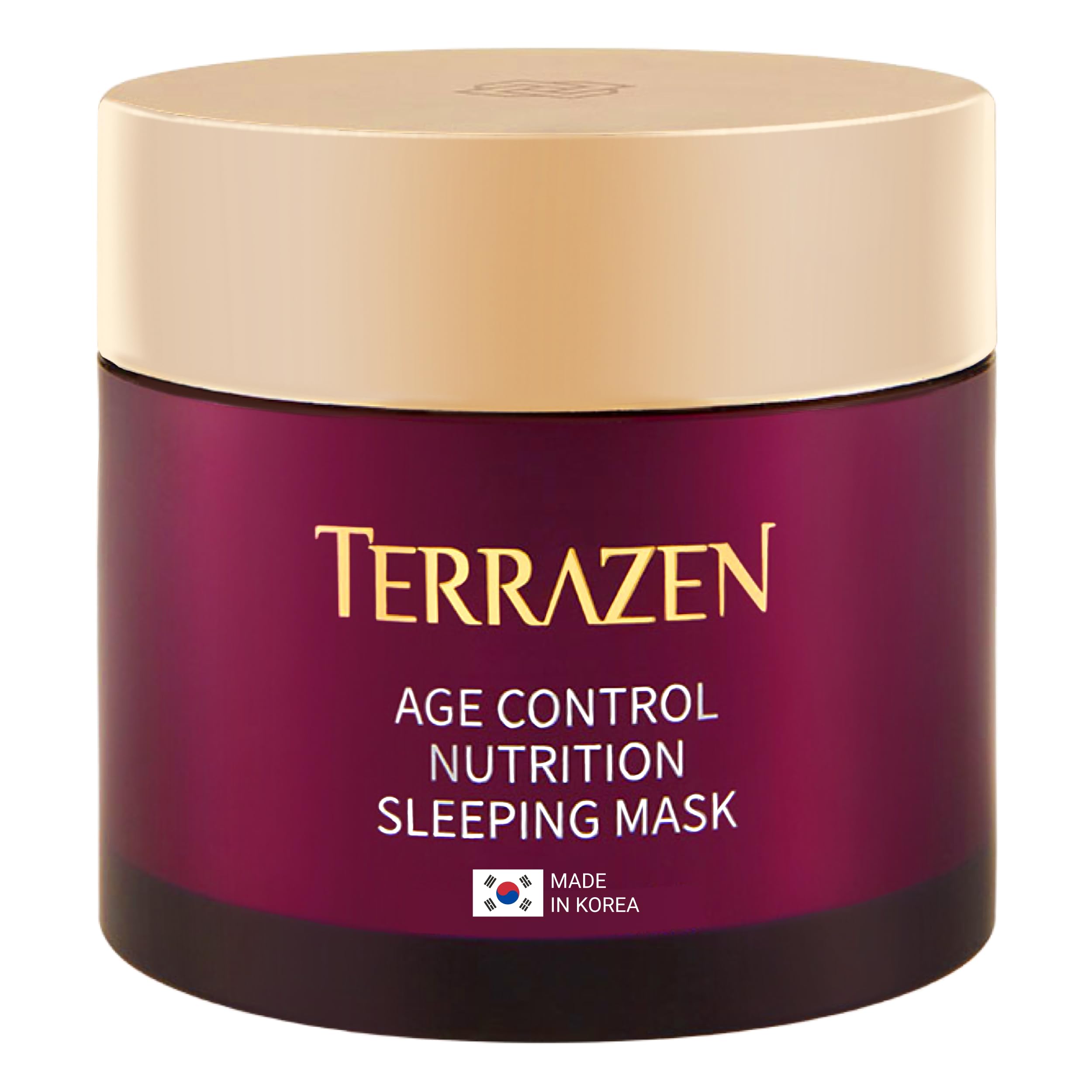 TERRAZEN Korean Face Skin Care Anti Aging Sleeping Overnight Gel Mask 80ml - Retinol Overnight Anti Wrinkle, Aging Hydrating & Moisturizing Treatment - Firming Night Mask for Dry & Sensitive Skin