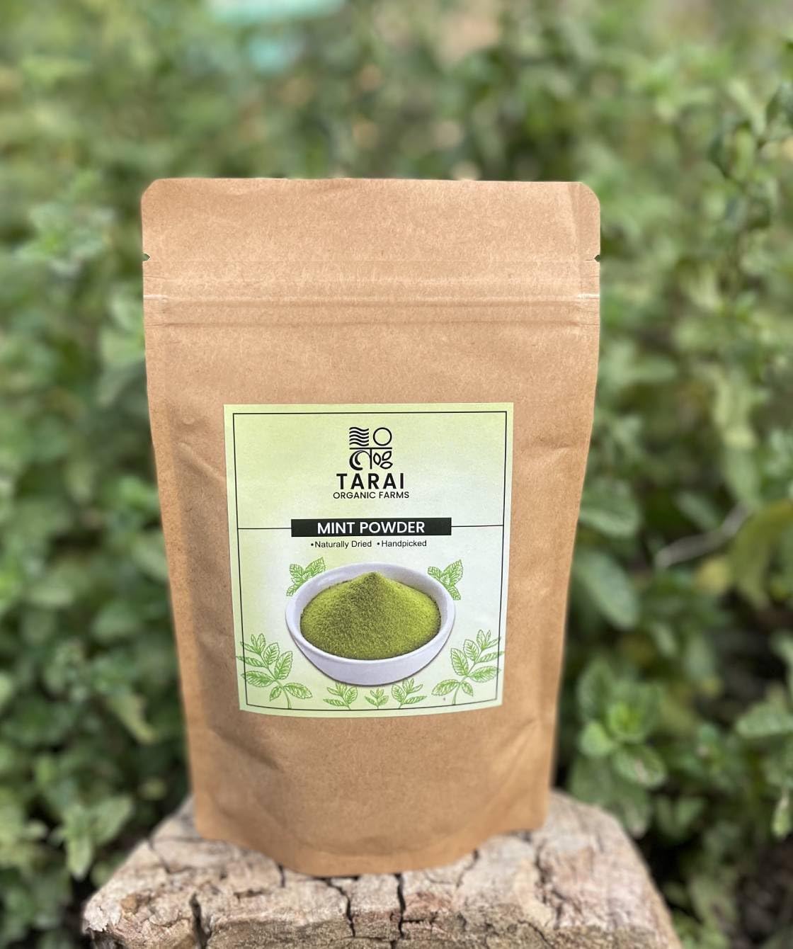 Tarai Organic Farms | Mint Leaves Powder (100g) | Pudina Leaves Powder | Handmade | Shade Dried | Naturally grown (B0CDC37L79) Amazon Price History, Amazon Price Tracker