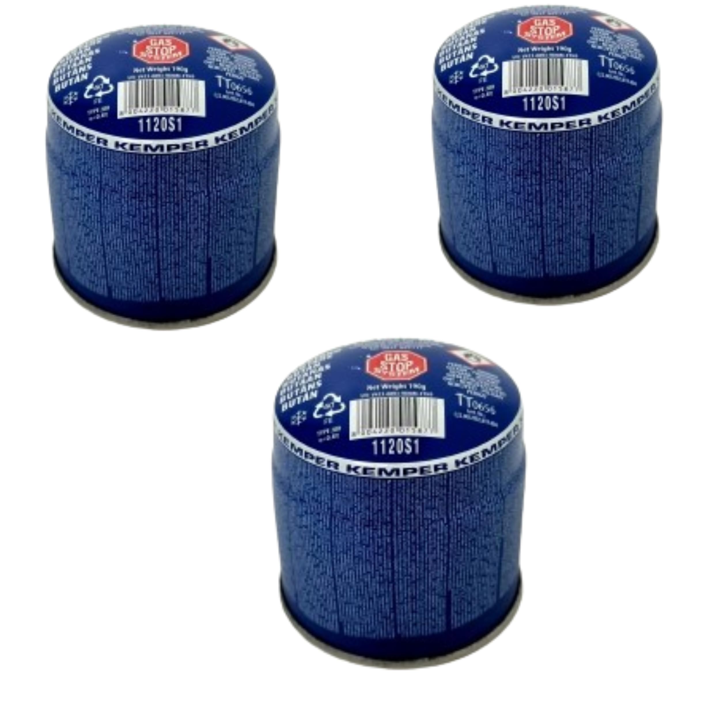 PINTO FERRAMENTA Fornello a Gas da Campeggio Portatile Bomboletta o Cartuccia Gas Bombola Ricarica Butano per Fornelli Cucina Campeggio Stufette Cannello a 1 Fuoco (BOMBOLETTE, BASSE 3PZ)