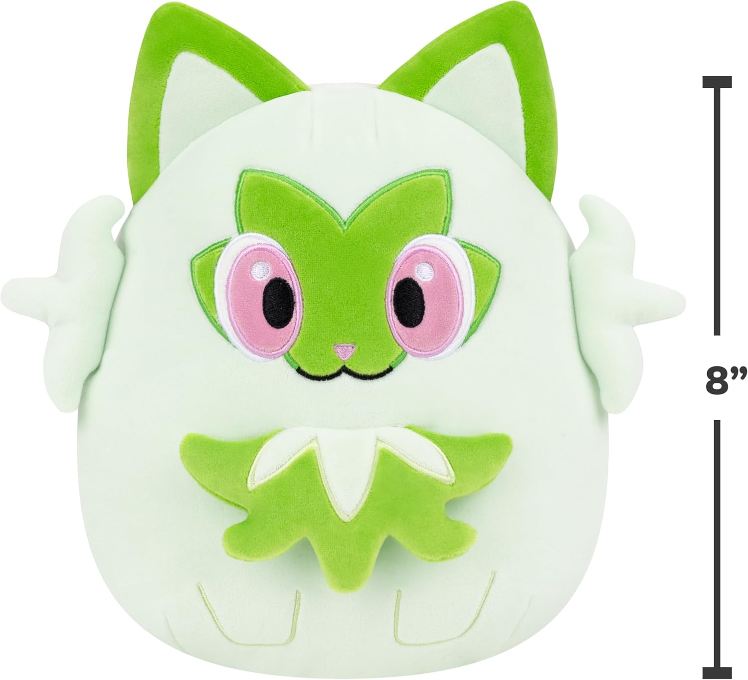 Squishmallows Original 8in Sprigatito Pokémon Plush - Ultrasoft Official Jazwares Plush (Little)