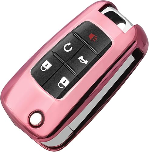 COMPONALL Funda para llavero Chevrolet, para Chevrolet Camaro Cruze Equinox